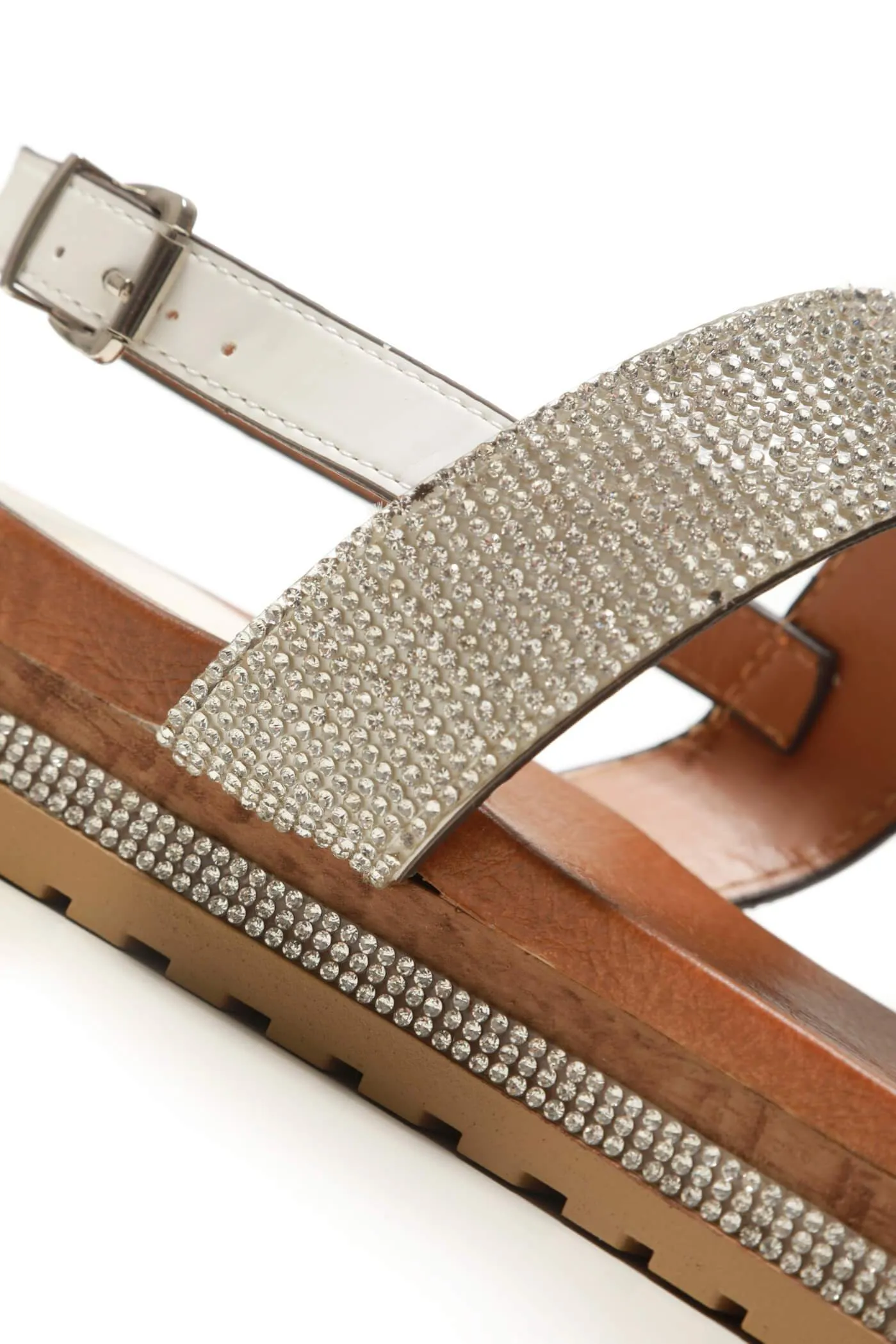 Mila slip on 2 dia straps flatform